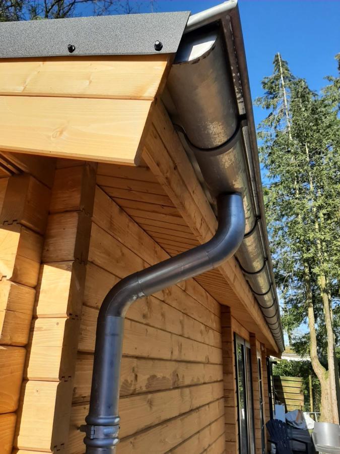3 Slaapkamer Blokhut Met Opgemaakte Bedden Villa Putten Kültér fotó