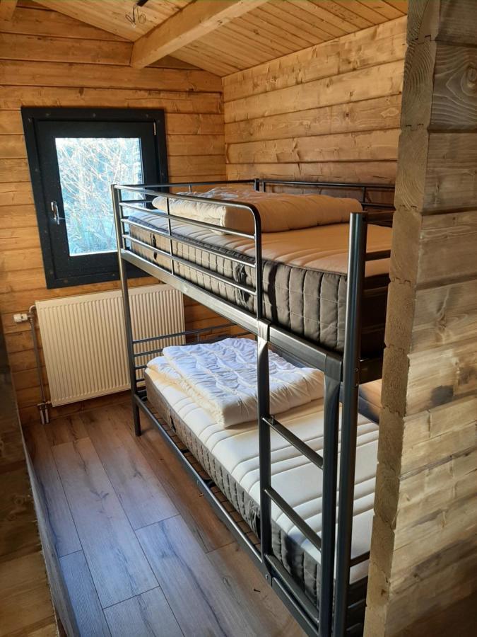 3 Slaapkamer Blokhut Met Opgemaakte Bedden Villa Putten Kültér fotó